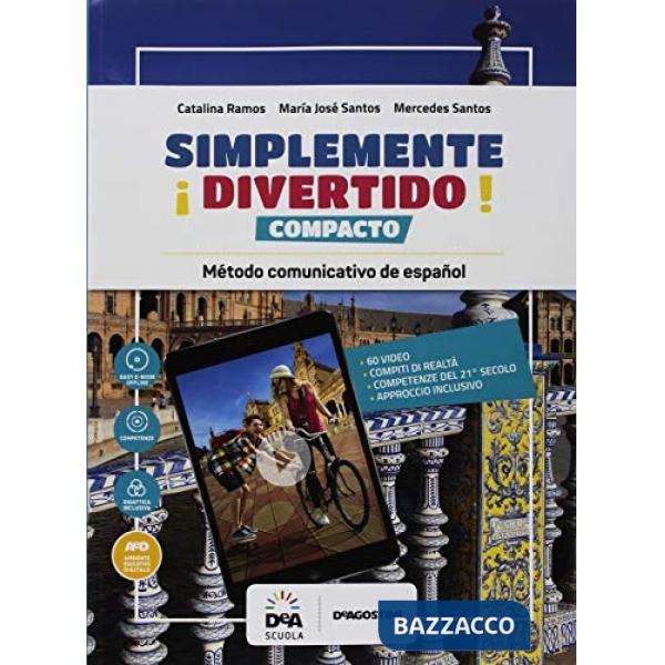 SIMPLEMENTE DIVERTIDO COMPACTO VOL + MAPAS + GRAMATICA + DVD