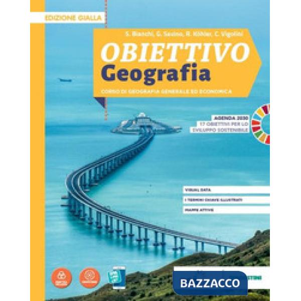 OBIETTIVO GEOGRAFIA EDIZIONE GIALLA - VOLUME + EBOOK