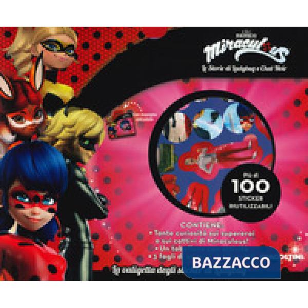 Valigetta degli sticker di Ladybug. Miraculous. Le storie di Ladybug e Chat Noir. Con adesivi. Ediz. a colori (La)