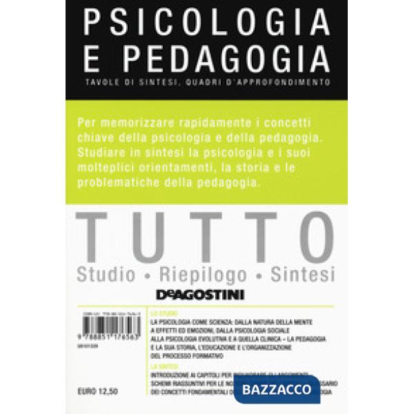 Tutto psicologia e pedagogia