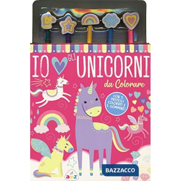 I love unicorni da colorare. Ediz. a colori. Con gadget