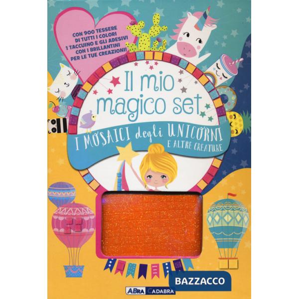 Mosaici degli unicorni e altre creature. Libri con gli stencil. Con Prodotti vari (I)