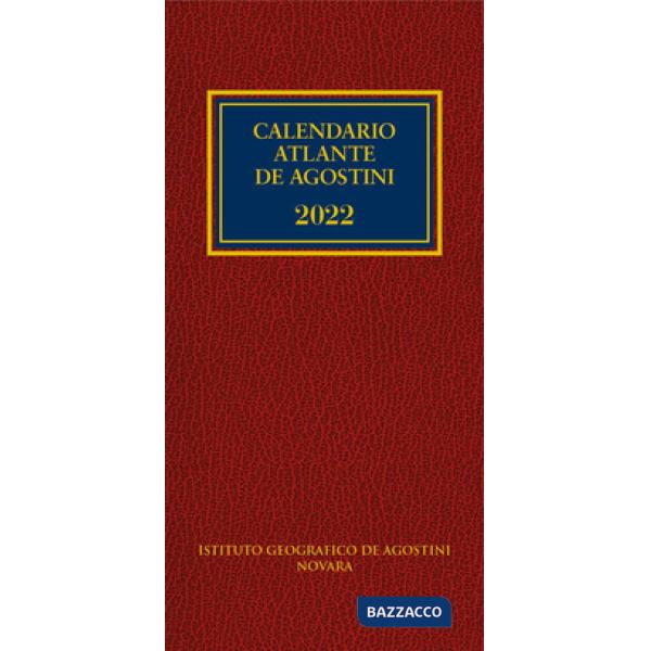 Calendario atlante De Agostini 2022. Con applicazione online