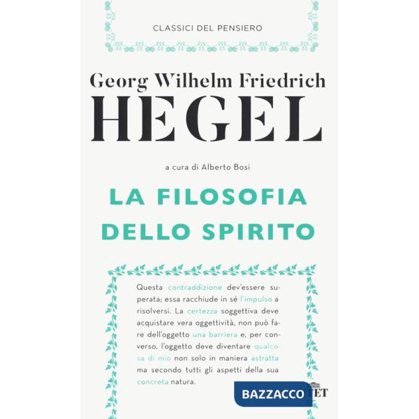 Filosofia dello spirito. Nuova ediz. (La)