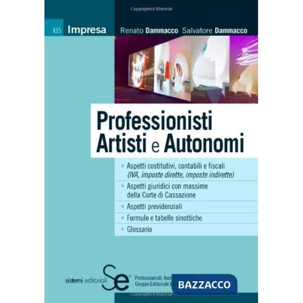 Professionisti artisti autonomi