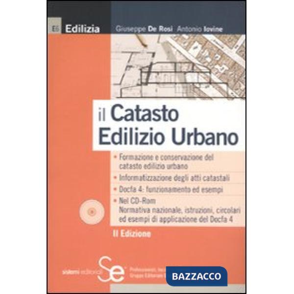 Catasto edilizio urbano. Con CD-ROM (Il)