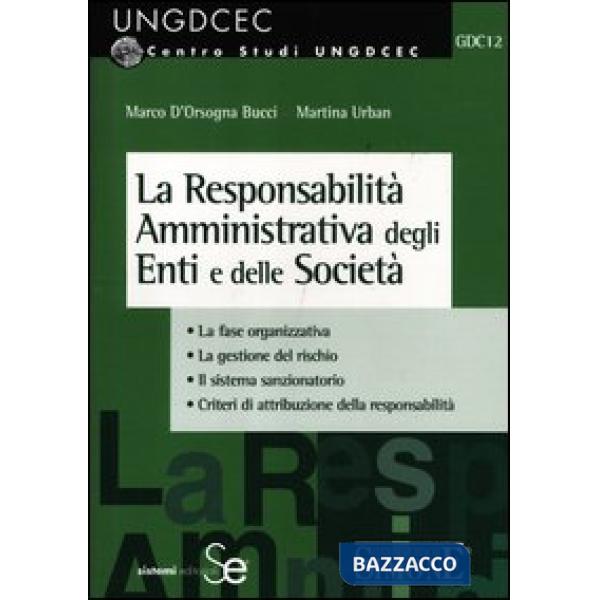 Responsabilità amministrativa degli enti e delle società (La)