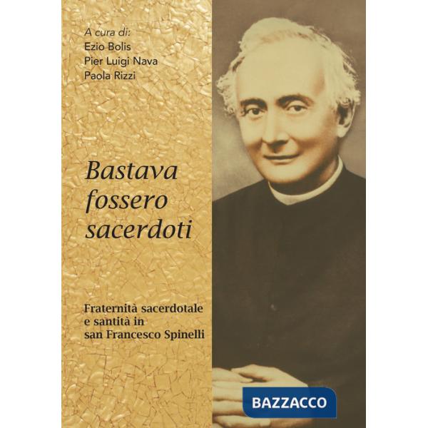 Bastava fossero sacerdoti. Fraternità sacerdotale e santità in san Francesco Spinelli