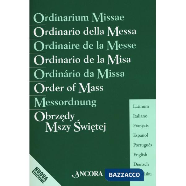 Ordinario della messa. Ediz. multilingue