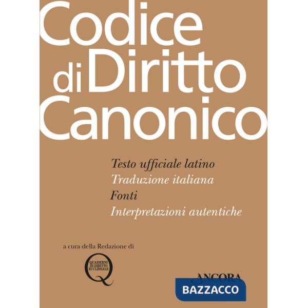 Codice di diritto canonico
