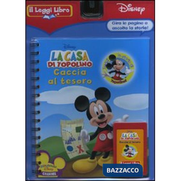 Caccia al tesoro. La casa di Topolino. Con cartuccia sonora. Il Leggi Libro