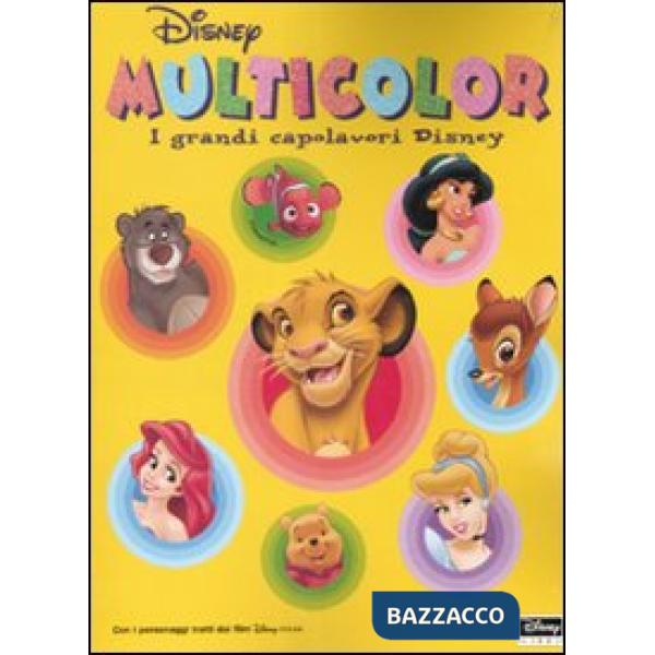 Grandi capolavori Disney. Multicolor. Ediz. illustrata (I)