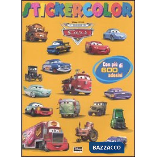 Mondo di Cars. Stickercolor. Con adesivi. Ediz. illustrata (Il)