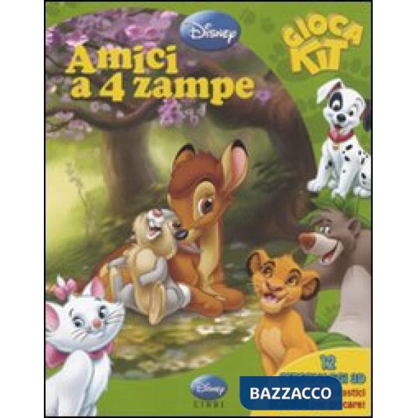 Amici a 4 zampe. Giocakit. Ediz. illustrata. Con gadget