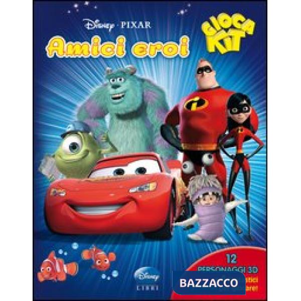 Pixar. Amici eroi. Giocakit. Ediz. illustrata. Con gadget