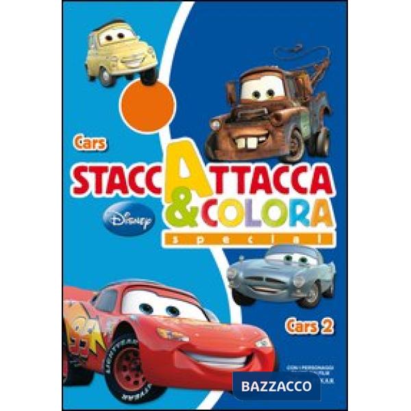 Cars-Cars 2. Staccattacca e colora special. Con adesivi. Ediz. illustrata
