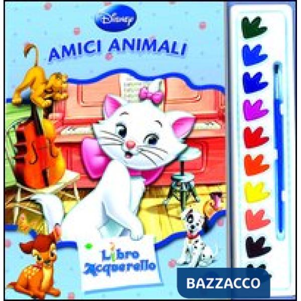 Amici animali. Libro acquerello. Ediz. illustrata. Con gadget