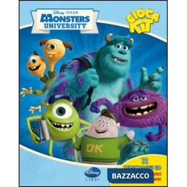 Monsters University. Giocakit. Con gadget