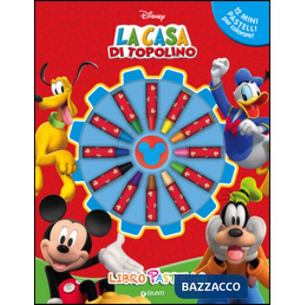 Casa di Topolino. Libro pastello. Ediz. illustrata. Con gadget (La)