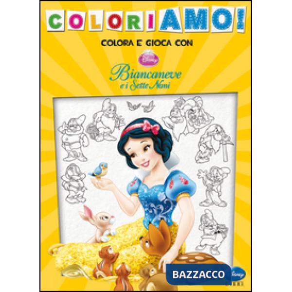 Biancaneve e i Sette nani. Coloriamo! Ediz. illustrata