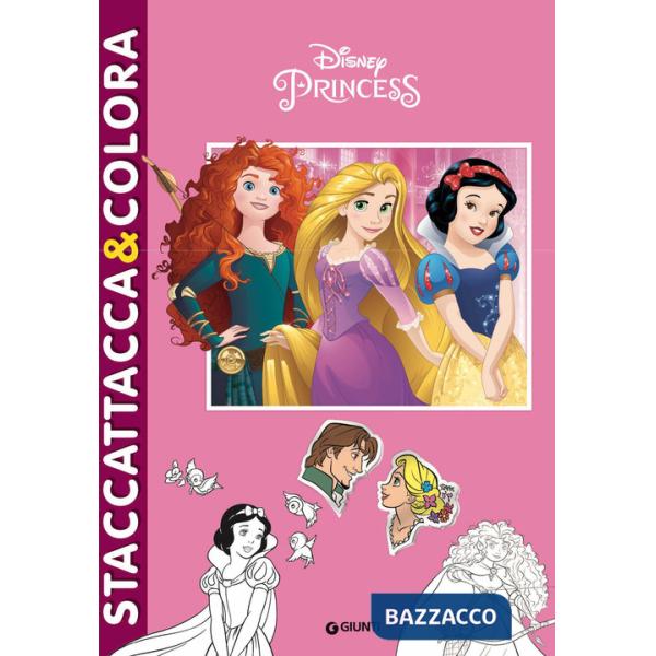 Disney princess. Con adesivi. Ediz. illustrata