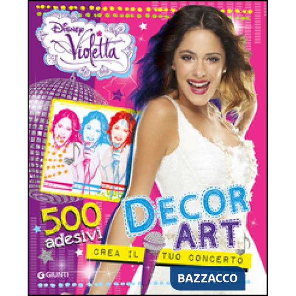Decor Art. Crea il tuo concerto. Violetta. 500 adesivi