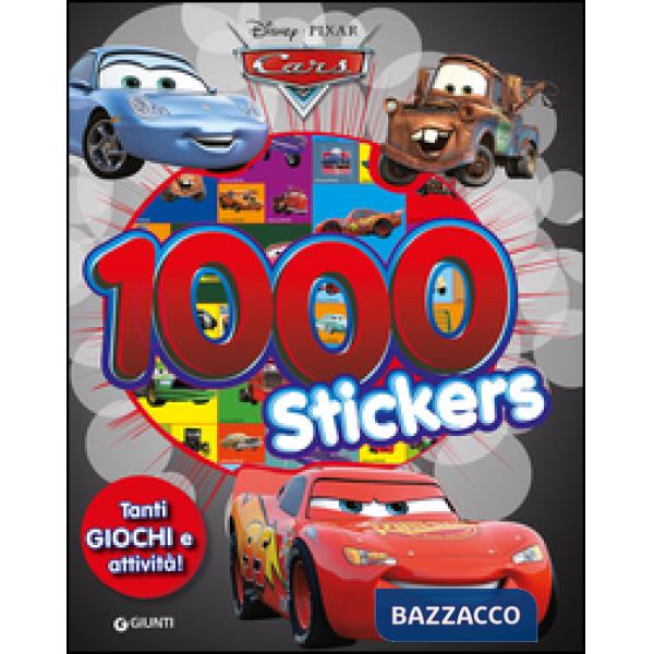 Cars. 1000 stickers. Con adesivi. Ediz. illustrata