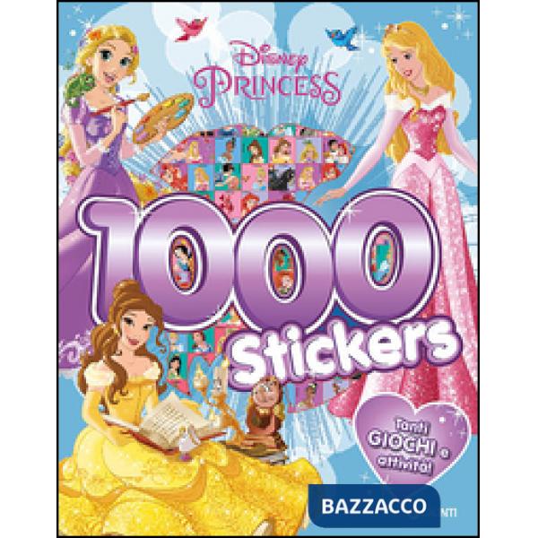 Principesse. 1000 stickers. Con adesivi. Ediz. illustrata