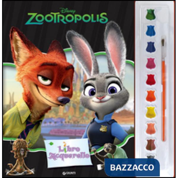 Zootropolis. Libro acquerello. Ediz. illustrata. Con gadget