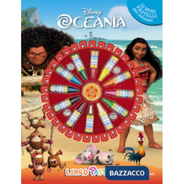 Oceania. Libro pastello. Con 12 mini pastelli