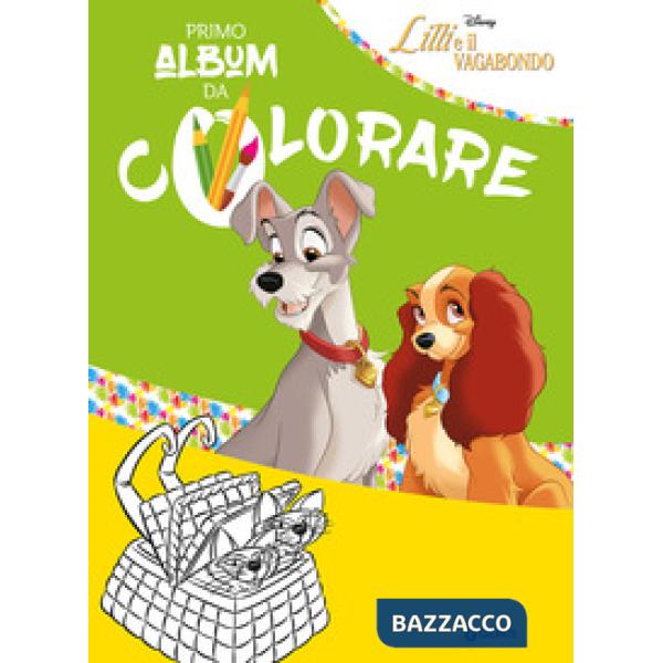 Lilli e il vagabondo. Il mio primo album da colorare
