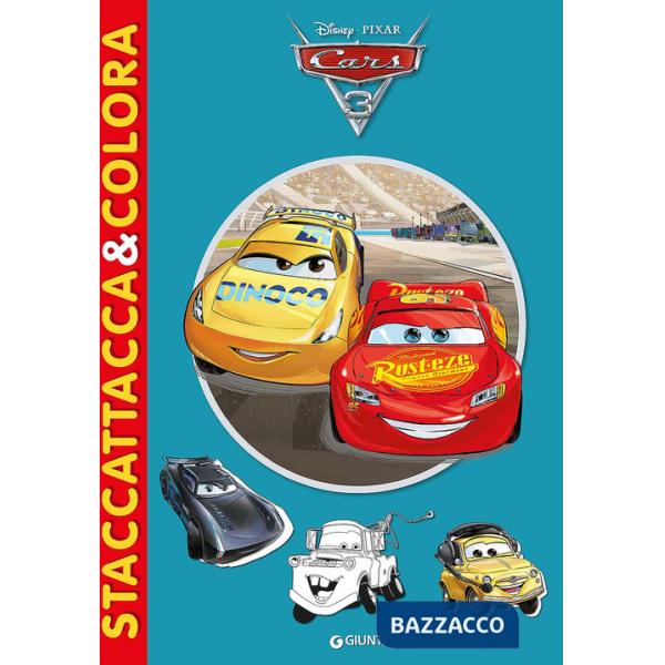 Cars 3. Staccattacca&colora. Con adesivi