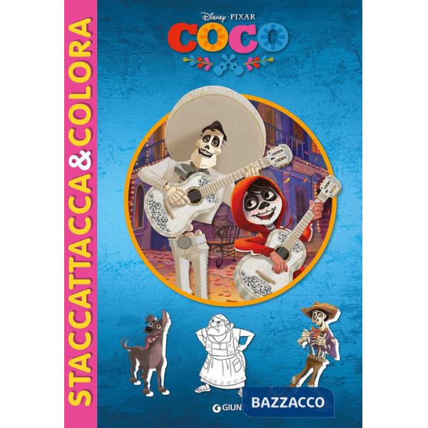 Coco. Staccattacca e colora. Con adesivi. Ediz. a colori