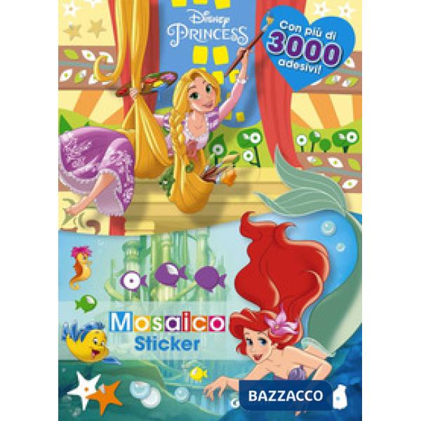 Principesse. Mosaico sticker. Con adesivi. Ediz. a colori