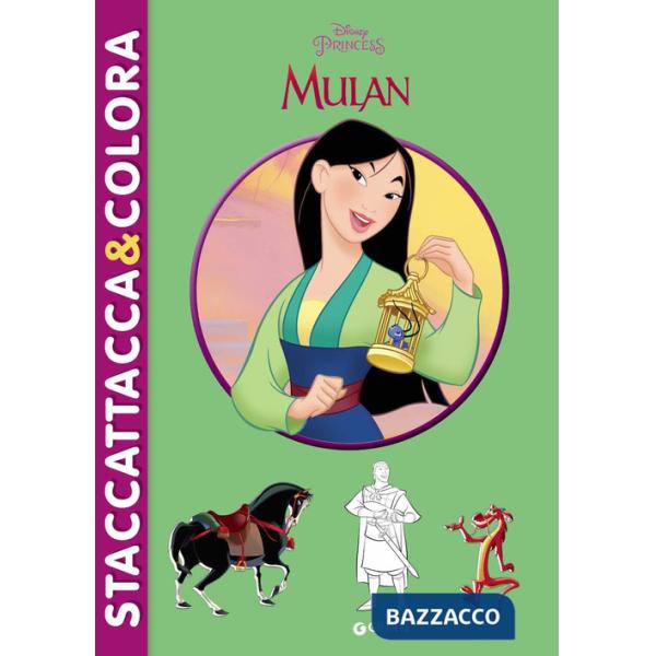 Mulan. Staccattacca & colora. Con adesivi
