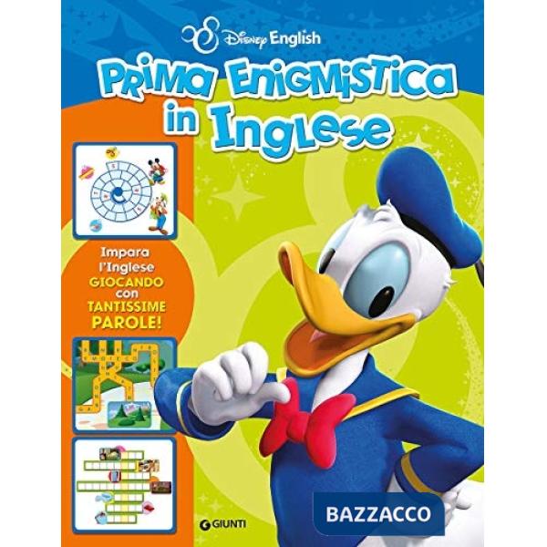Prima enigmistica. L'inglese con Disney. Impara l'inglese giocando