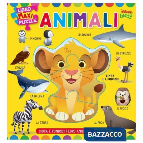 Animali. Libro maxi puzzle. Ediz. a colori