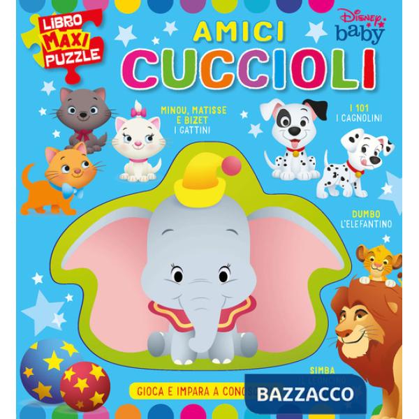 Amici cuccioli. Libro maxi puzzle. Ediz. a colori