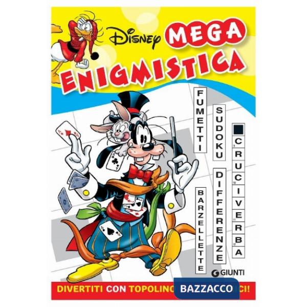 Mega enigmistica Disney. Divertiti con Topolino e i suoi amici