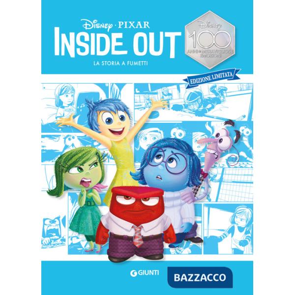 Inside out. La storia a fumetti. Disney 100. Ediz. limitata