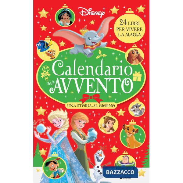 Calendario dell'avvento. Disney. Una storia al giorno. 24 libri per vivere la magia. Ediz. a colori
