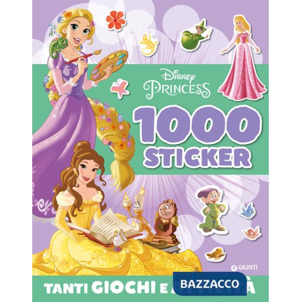 1000 sticker. Disney Princess. Ediz. a colori