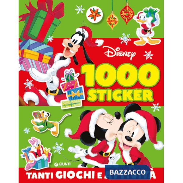 1000 sticker. Natale Disney. Ediz. a colori