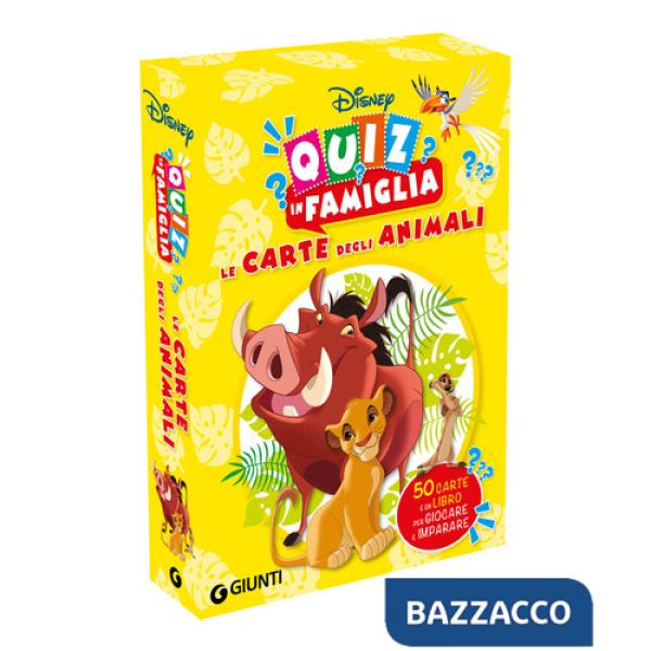 Carte degli animali. Quiz in famiglia. Ediz. a colori. Con 50 Carte (Le)