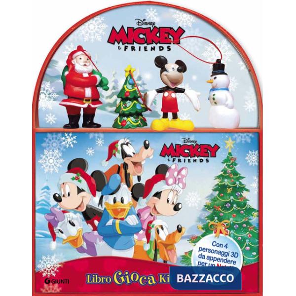 Natale. Mickey & friends. Libro gioca kit. Con 4 personaggi in 3D. Con scenario