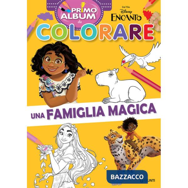 Encanto. Primo album da colorare. Una famiglia magica. Ediz. a colori