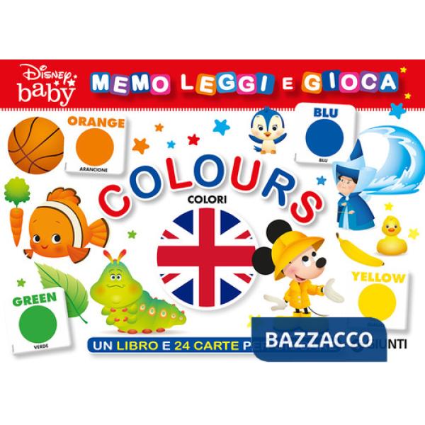 Colours. Memo leggi e gioca. Ediz. a colori. Con 24 Carte