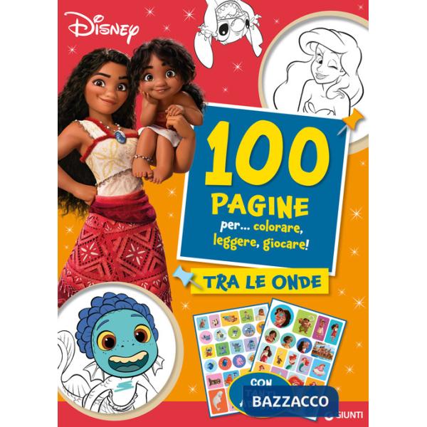 Tra le onde. Oceania. 100 pagine per colorare, leggere, giocare. Con adesivi. Ediz. a colori