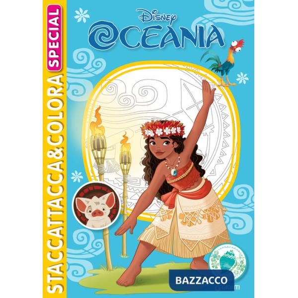 Oceania. Staccattacca&colora special. Con adesivi. Ediz. a colori