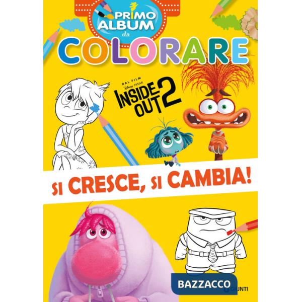 Si cresce, si cambia! Inside Out 2. Primo album da colorare. Ediz. a colori